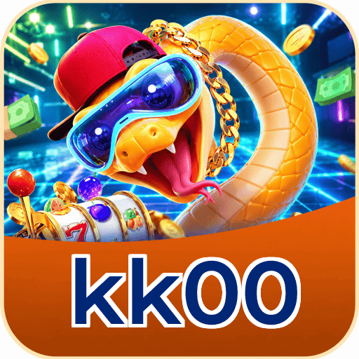 Interface do aplicativo kk00 mostrando jogos disponíveis no iOS e Android